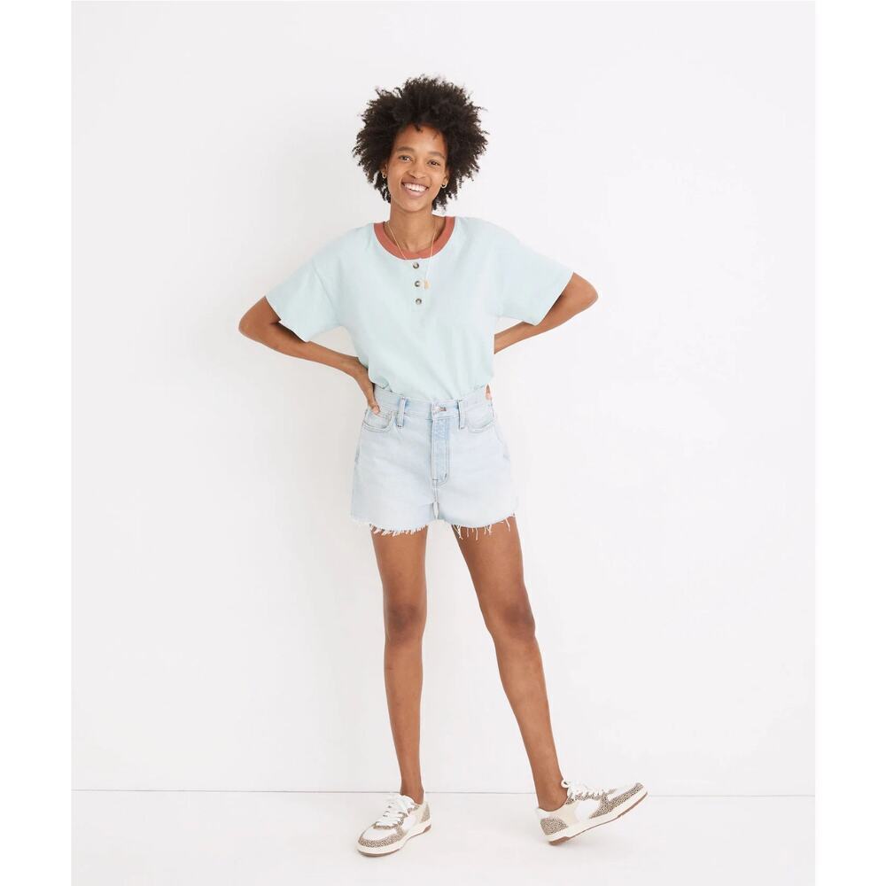 Madewell MomJeans in Fitzgerald Wash
